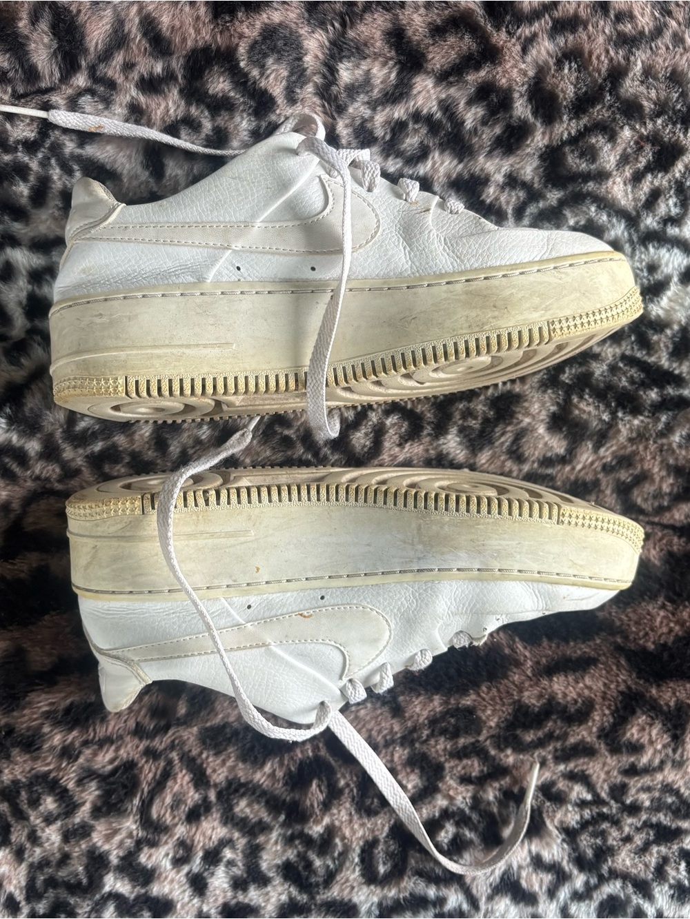 Nike Platform Airforce Ones - Women's